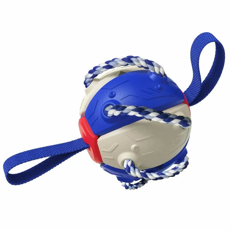 Dog Soccer Ball Interactive Toys Auto Expand Training Toys Outdoor Frisbee Pet Toys Dog Training Tools