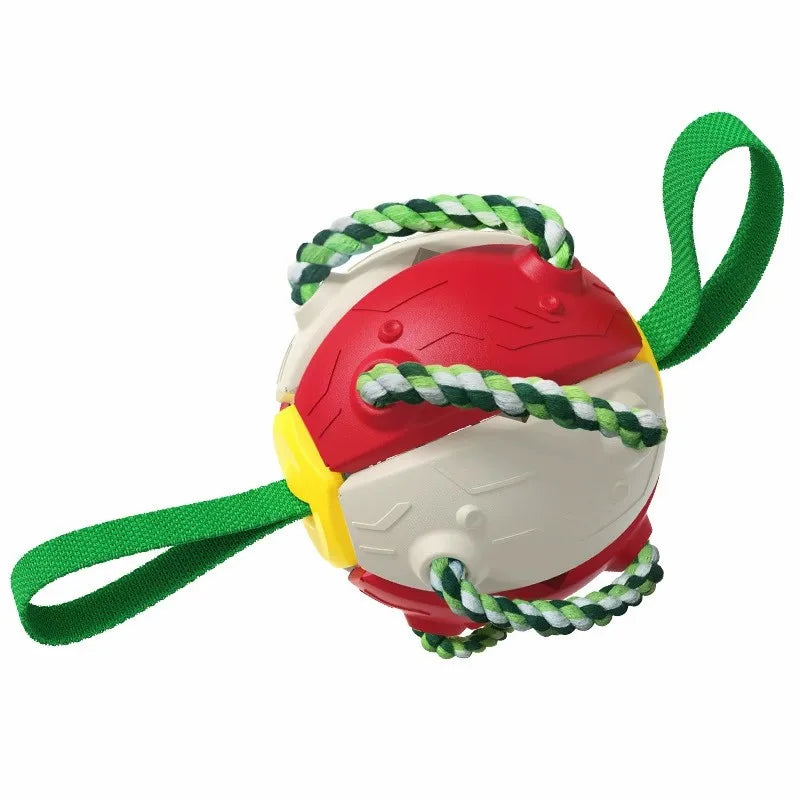 Dog Soccer Ball Interactive Toys Auto Expand Training Toys Outdoor Frisbee Pet Toys Dog Training Tools