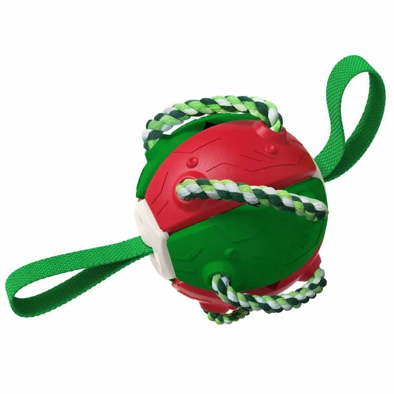 Dog Soccer Ball Interactive Toys Auto Expand Training Toys Outdoor Frisbee Pet Toys Dog Training Tools